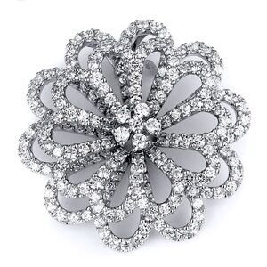 925 Sterling silver flowes $ corconita pendant charm